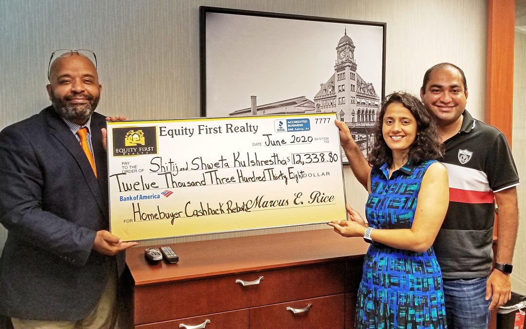Virginia Homebuyers Receive a Homebuyer Grant Check for $12,338